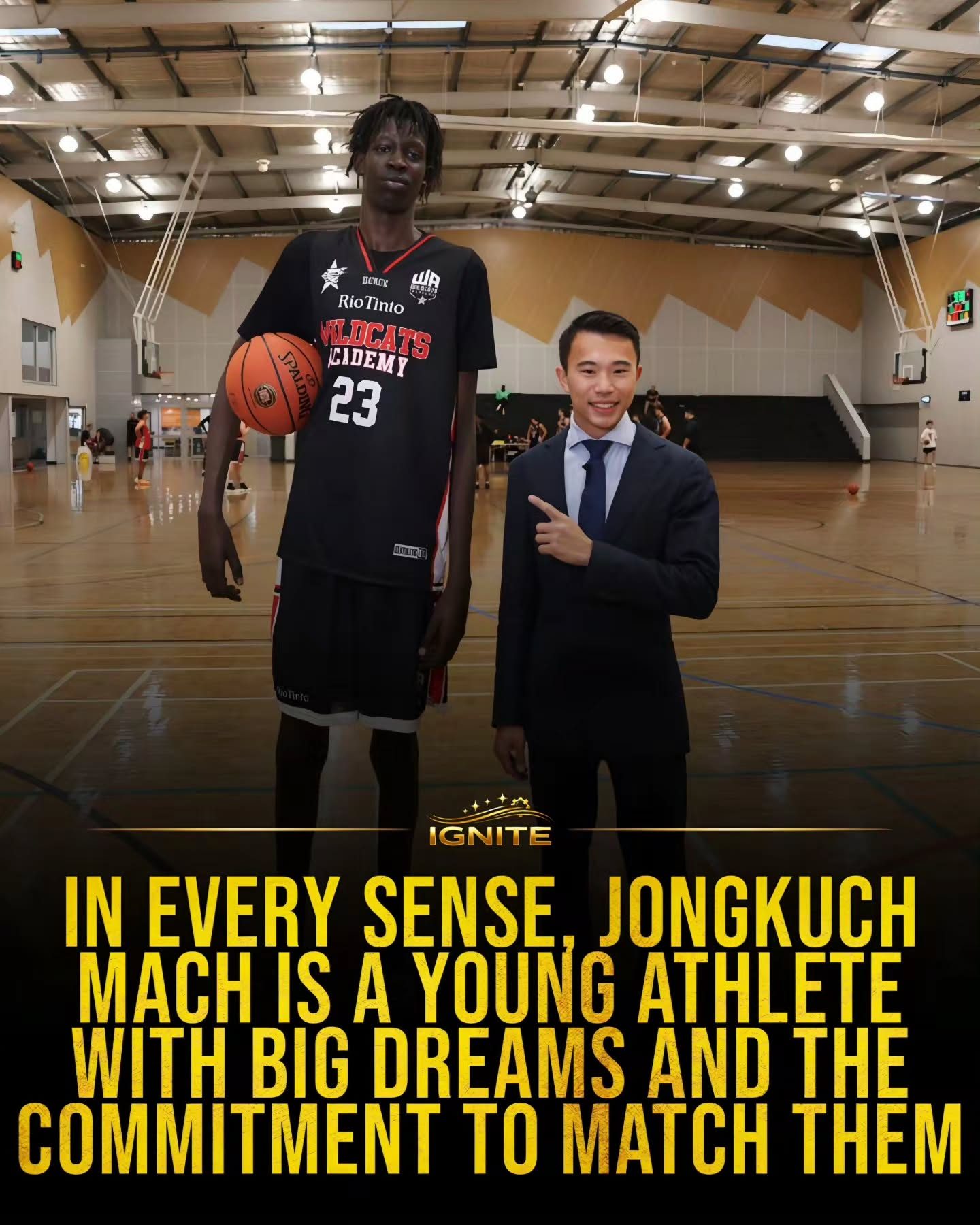 Meet Jongkuch Mach: Wildcats Academy's Rising Star