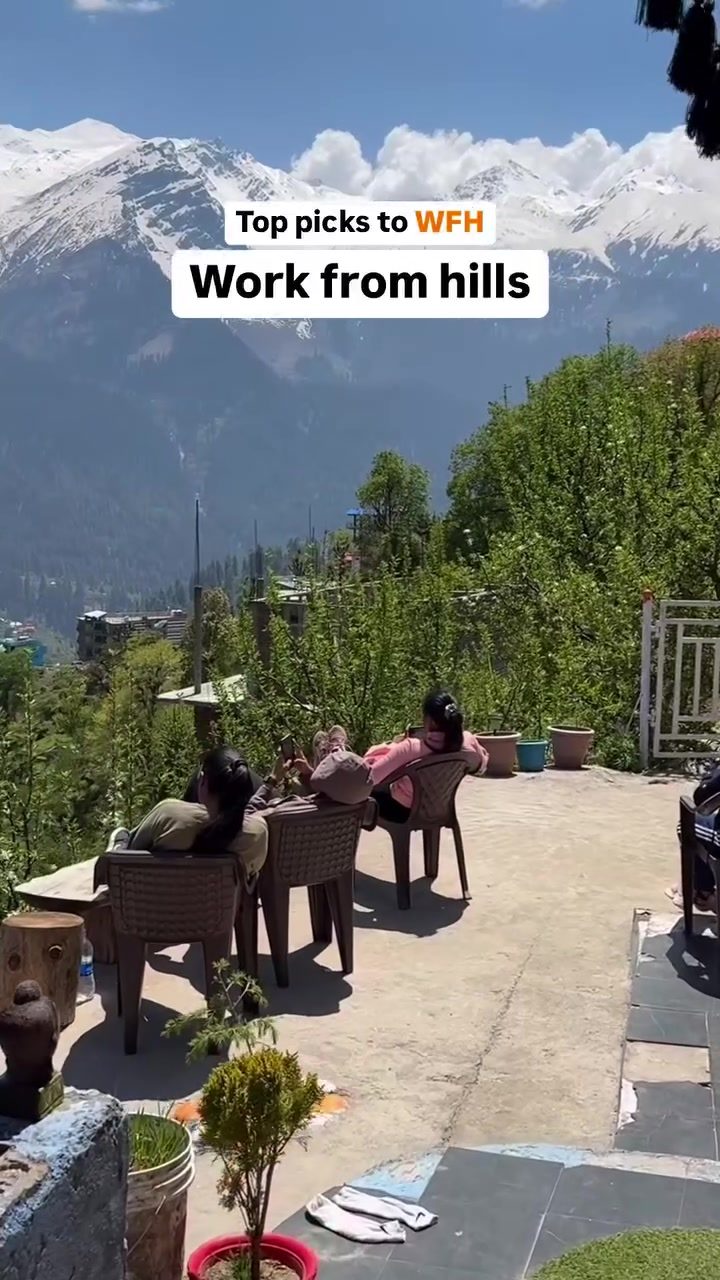The Charm of Remote Work in Mountain-Terrace Cafes