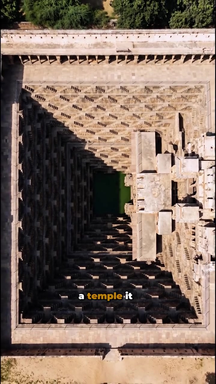 Abhaneri Stepwell: Ancient Indian Water Reservoir