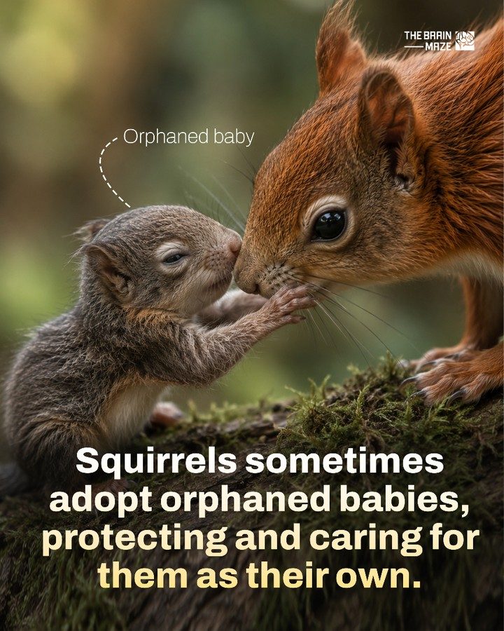 Squirrel Adoption: Wild Cooperation Saves Orphaned Babies