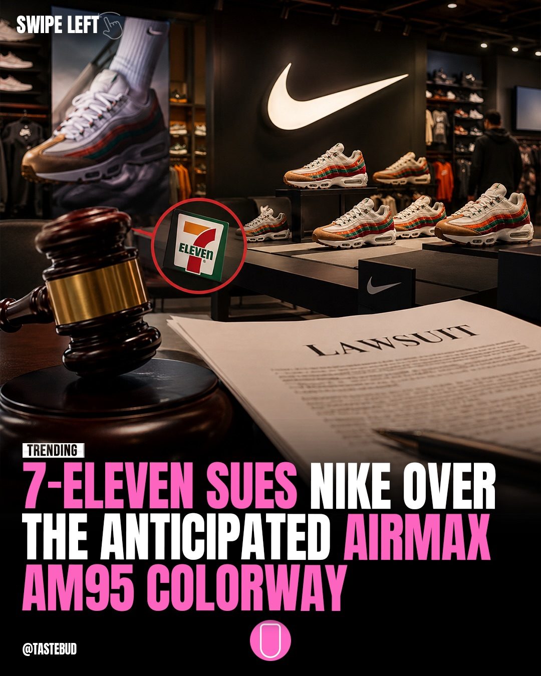 7-Eleven vs Nike: The Air Max 95 Colorway Lawsuit