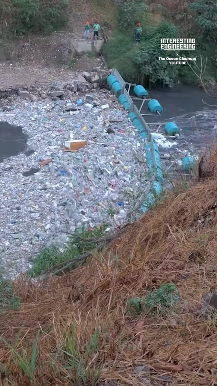 Efficient River Plastic Waste Interception