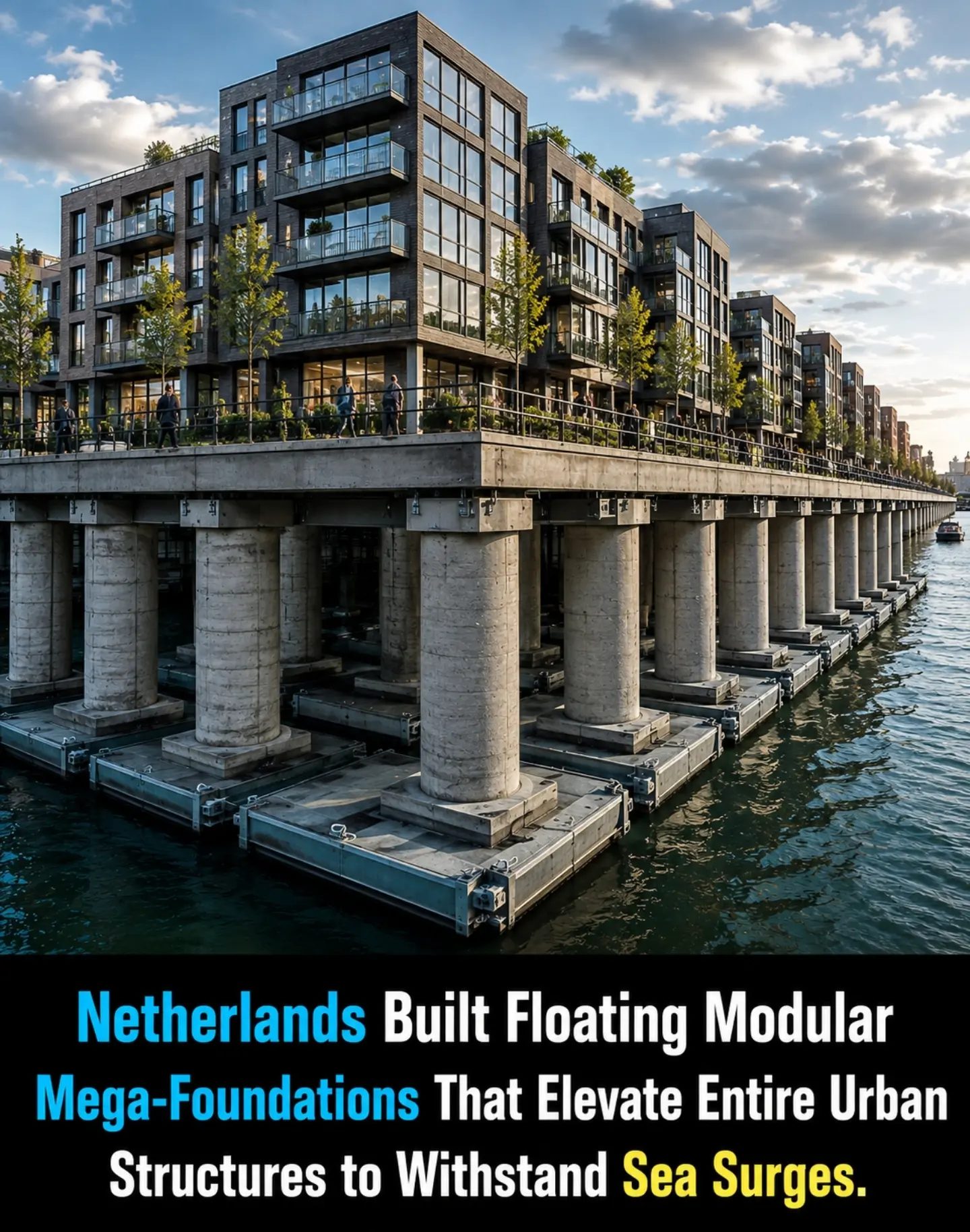 Innovative Floating Urban Structures in the Netherlands