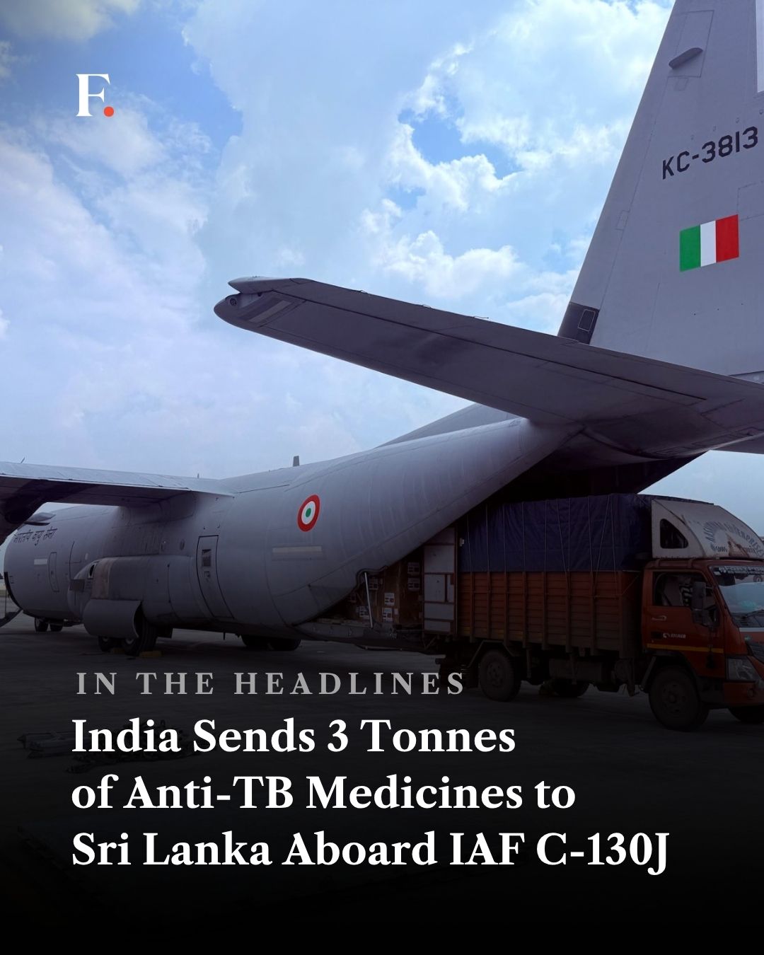 India's Aid to Sri Lanka: 3 Tonnes of Anti-TB Medicines