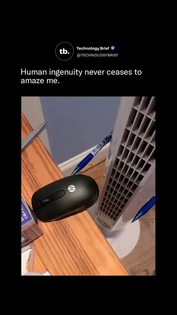 How a Tower Fan's Airflow Can Hold Lightweight Objects