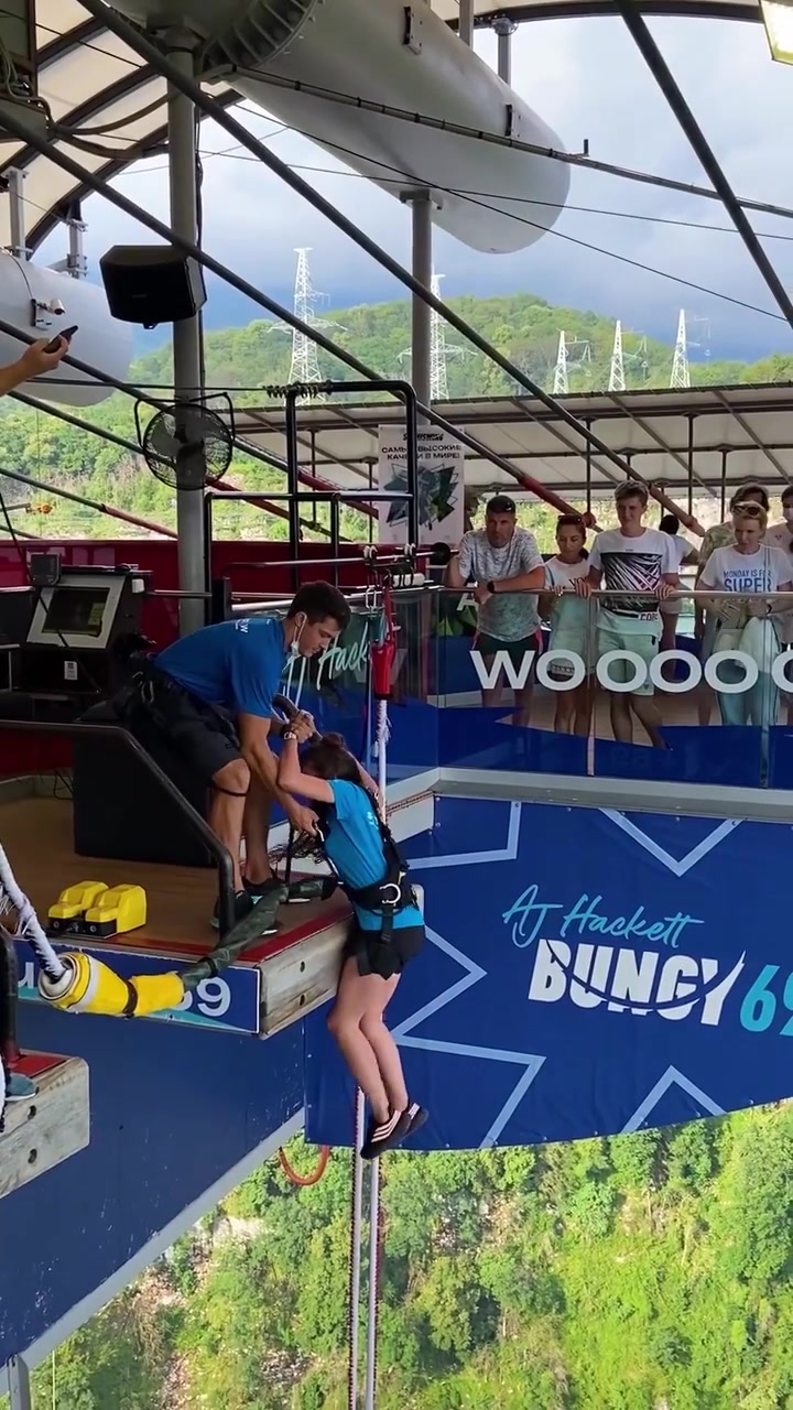 Bungy Jumping at Skypark AJ Hackett Sochi