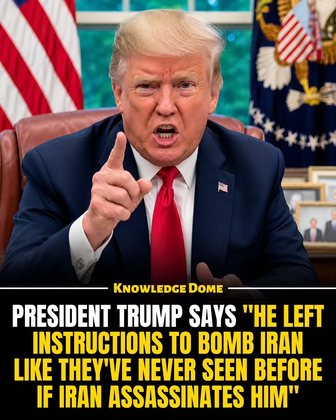 Trump's Warning to Iran: U.S. Response if Assassinated