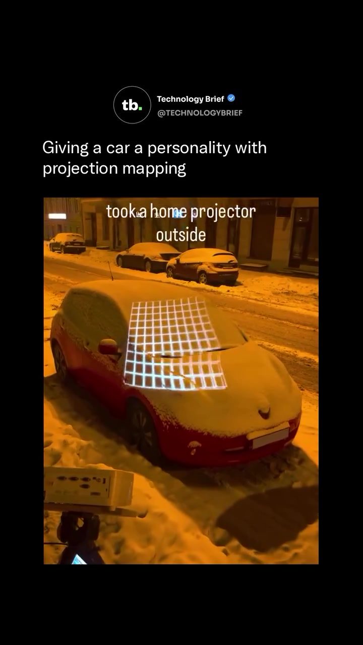 **Transform Your Car with Projection Mapping: A DIY Tech Demo**