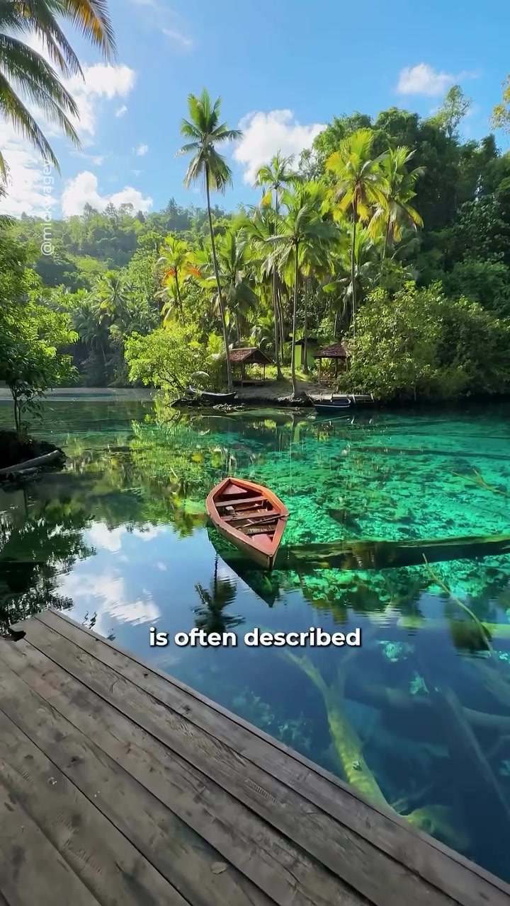 Paisu Pak Lake: Indonesia's Bluest Water