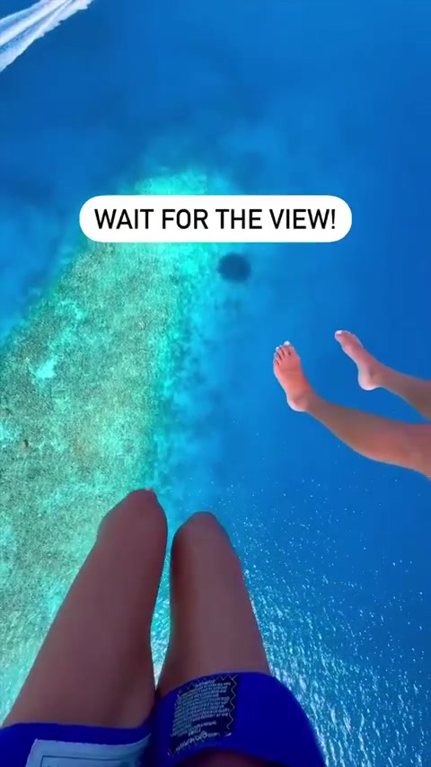 Parasailing in the Maldives: Aerial Island Views