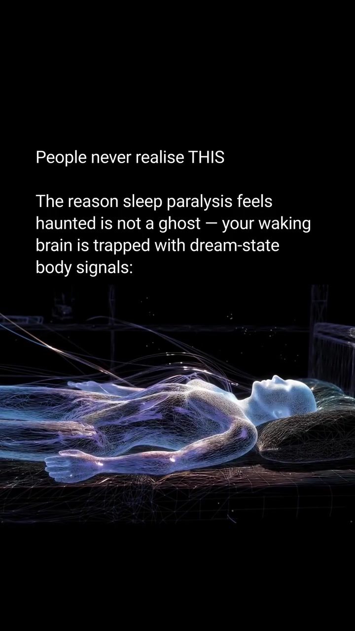 Sleep Paralysis: The Real Reason It Feels Haunting