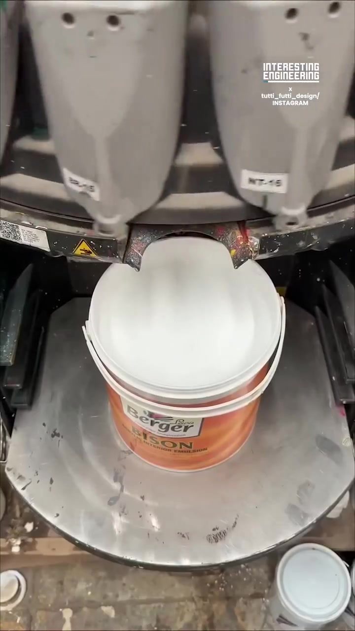 Berger's Automated Paint Mixing Process for Custom Colors
