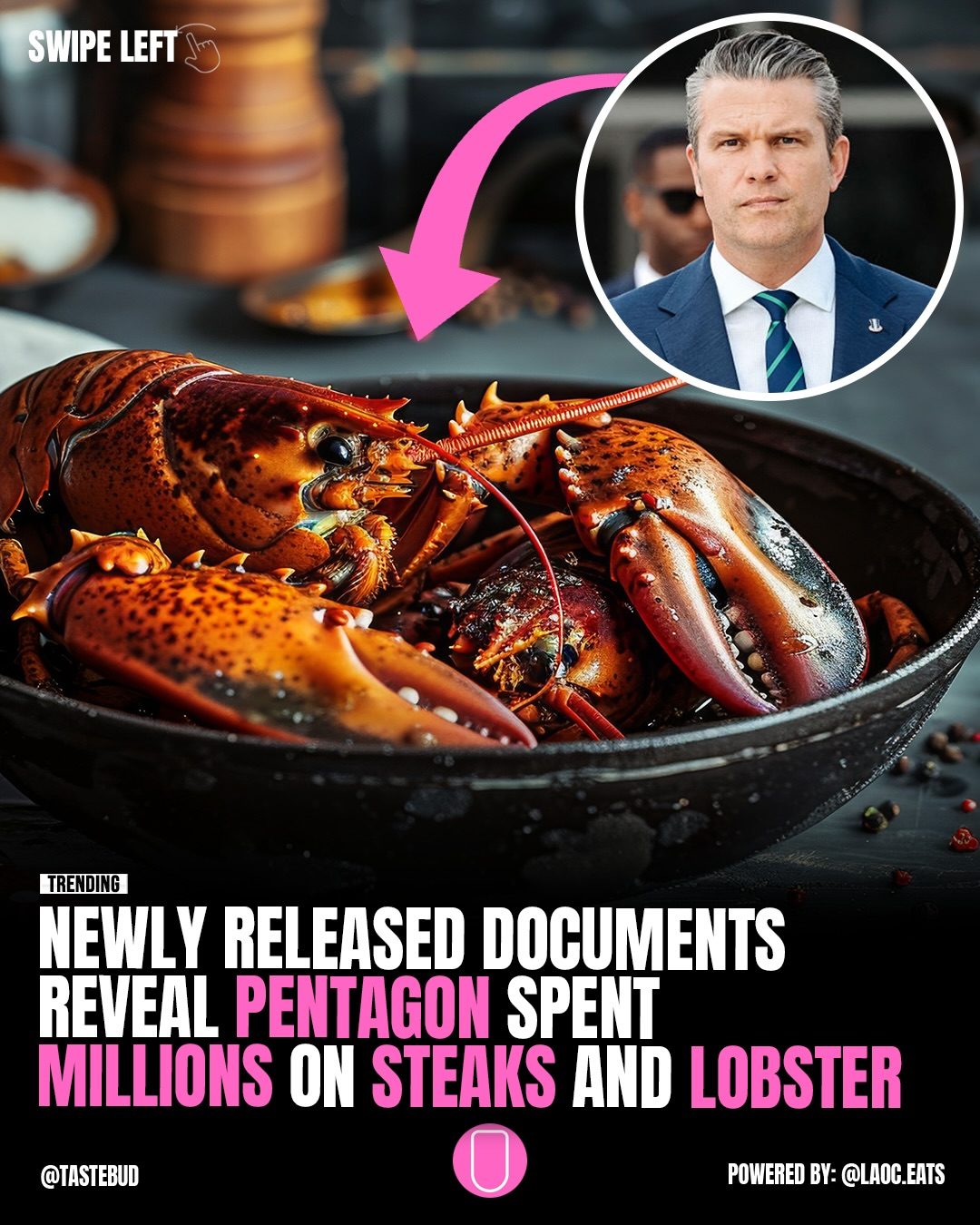 Pentagon's Luxury Food Spending: Millions on Steak and Lobster