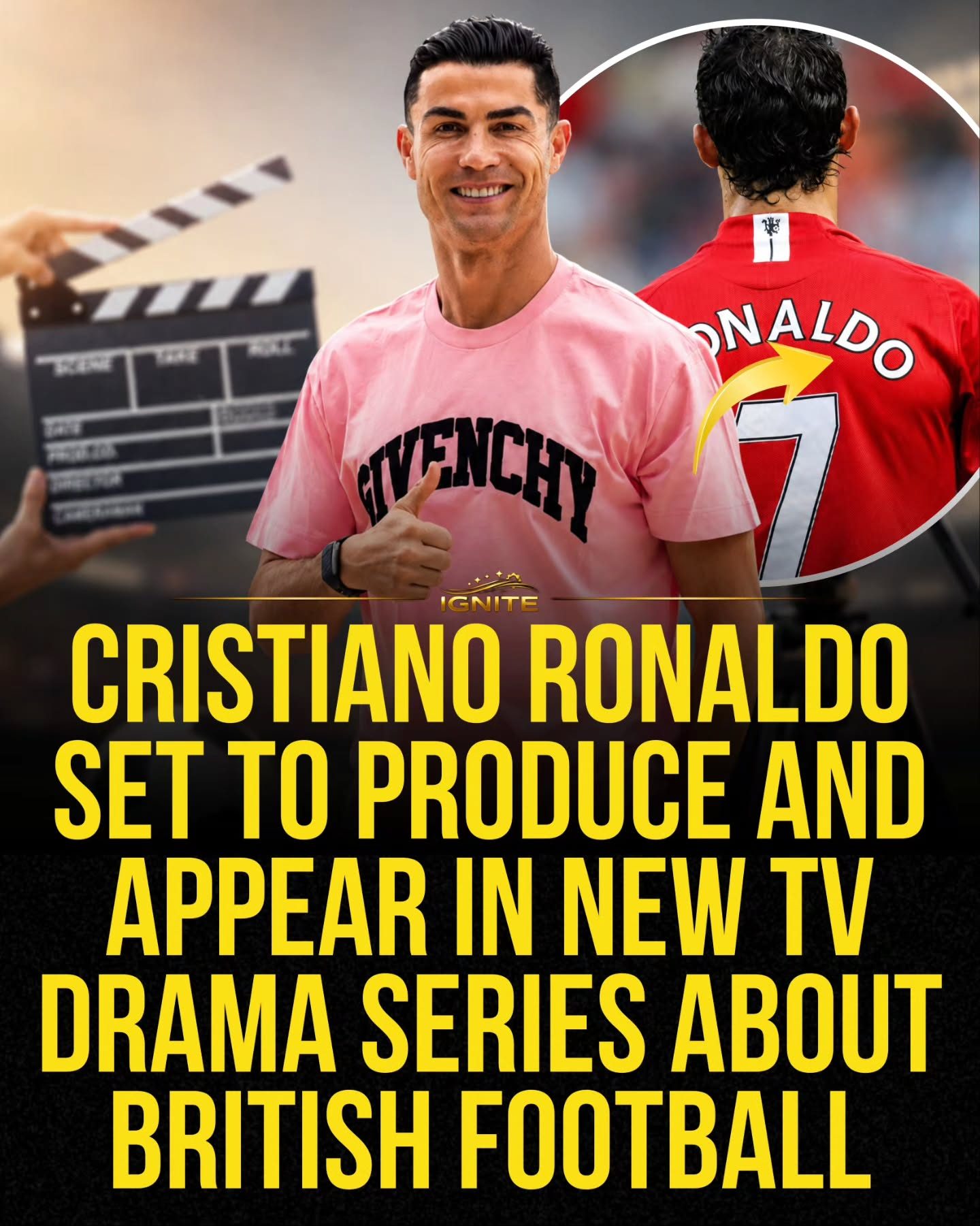 Cristiano Ronaldo: New TV Drama on British Football