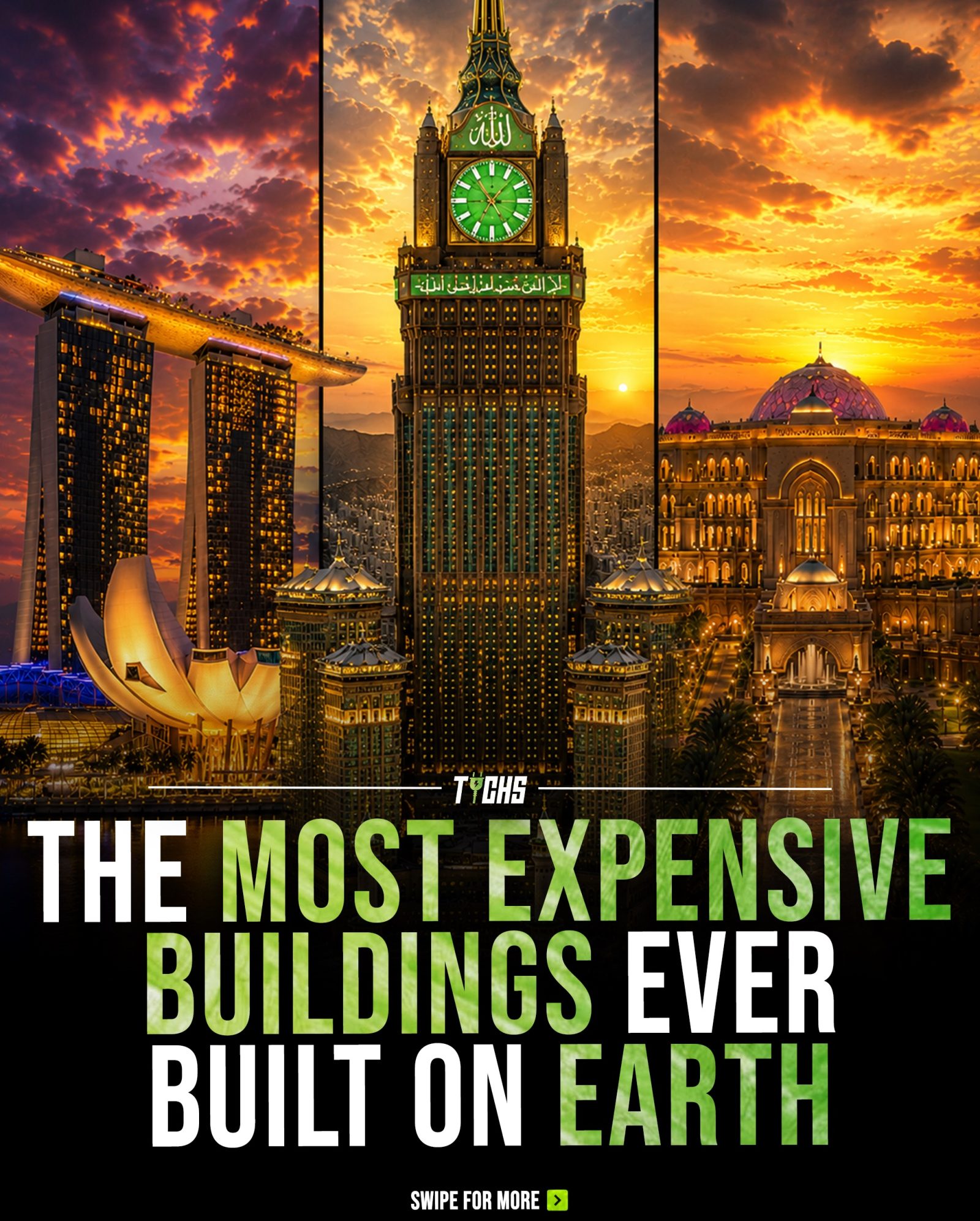 Top 10 Most Expensive Buildings and Their Construction Costs