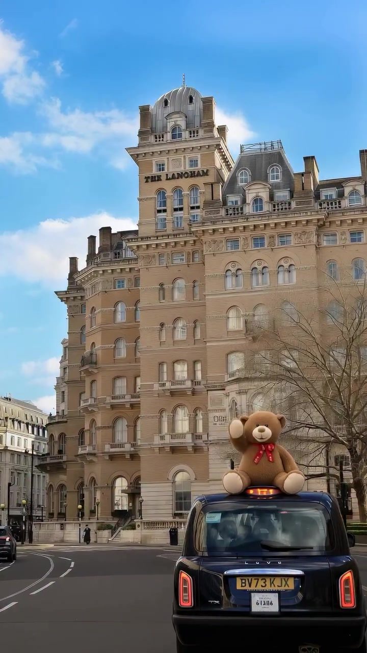 The Langham's Luxurious Teddy Bear: Christmas Magic in London