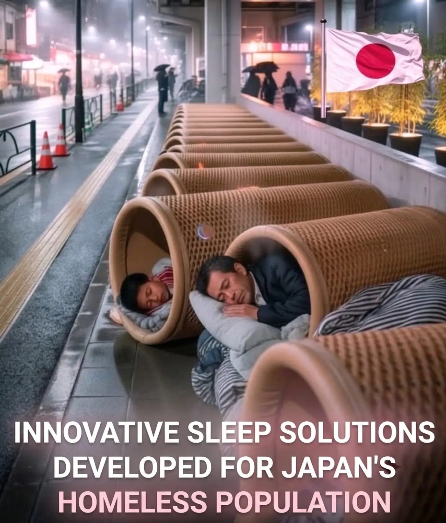 Japan's Sleep Pods for the Homeless: A Unique Urban Solution