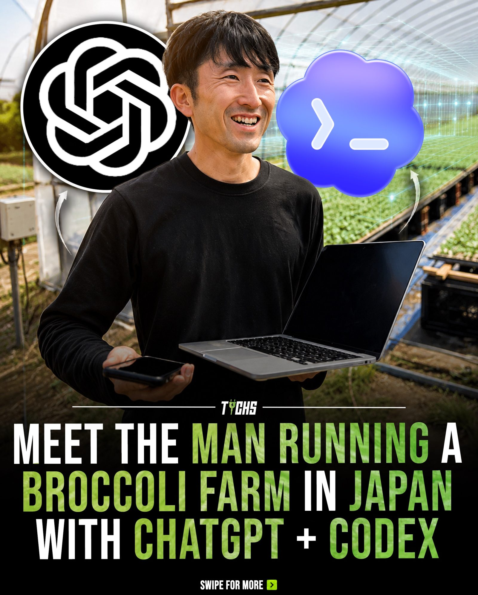 Japan Farmer Uses AI for Broccoli Farming