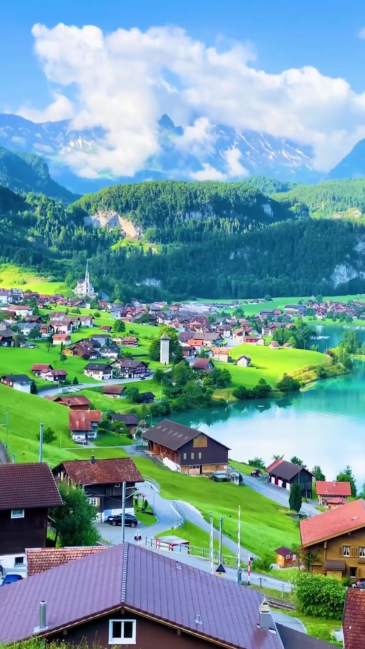 Swiss Village Lake Views from Rooftop