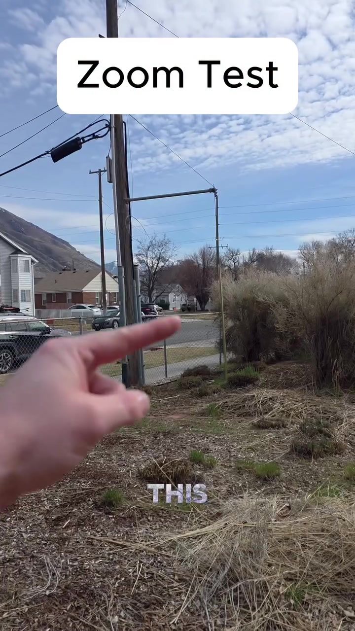 iPhone 15, 16, and 17 Pro Max Zoom Test: Can You Read the Sign?