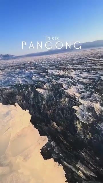 Discover the Breathtaking Aerial Views of Pangong Lake