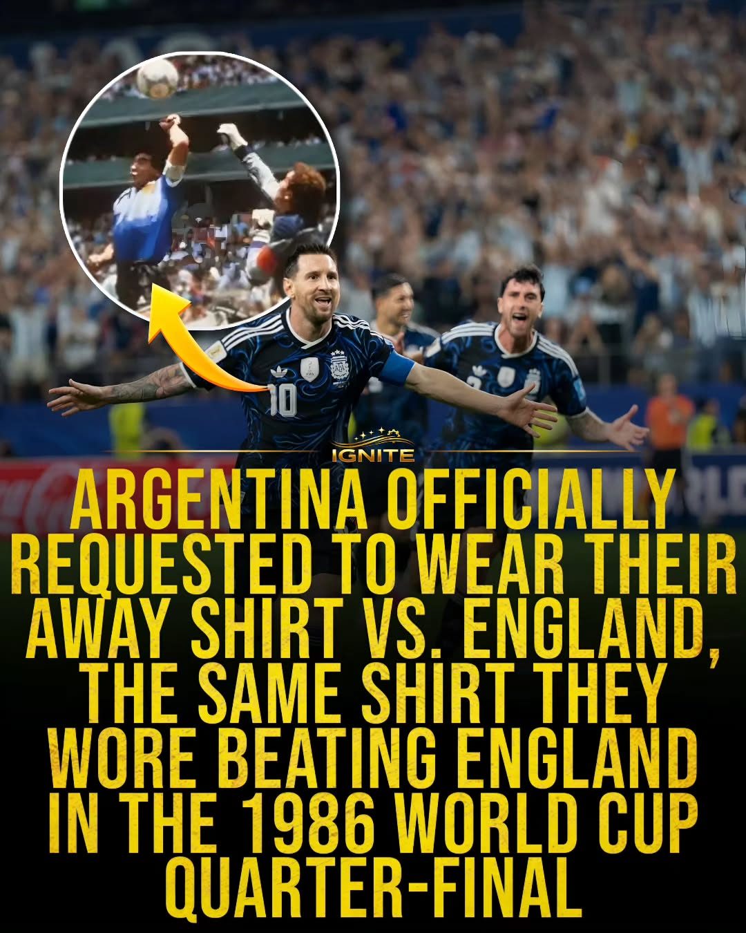 Argentina's Historic Jersey: Why They Wore the 1986 Adidas Shirt vs. England