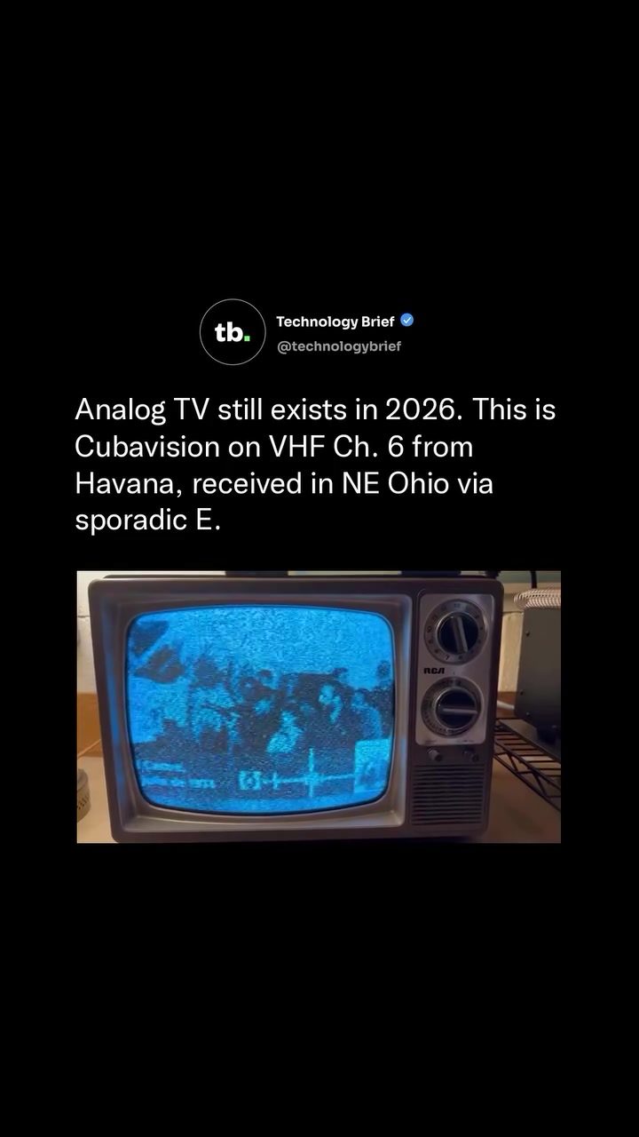 Receiving Cuban TV in Ohio: Analog Signals in 2026