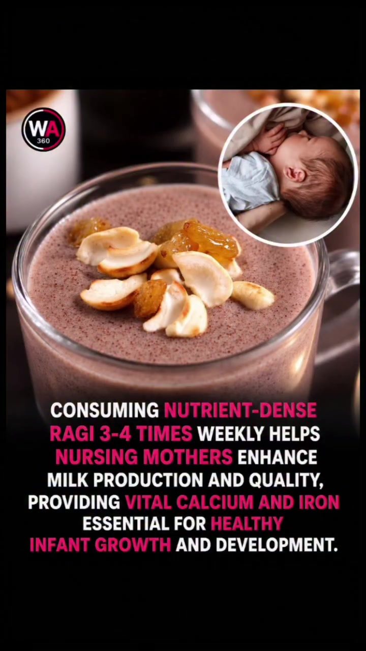 Ragi Drink: Boost Lactation and Infant Health for New Moms