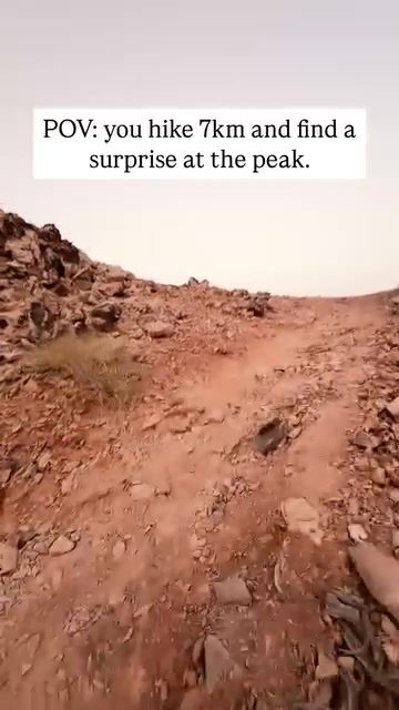 Hiking 7km: A Surprising Discovery Awaits at the Peak