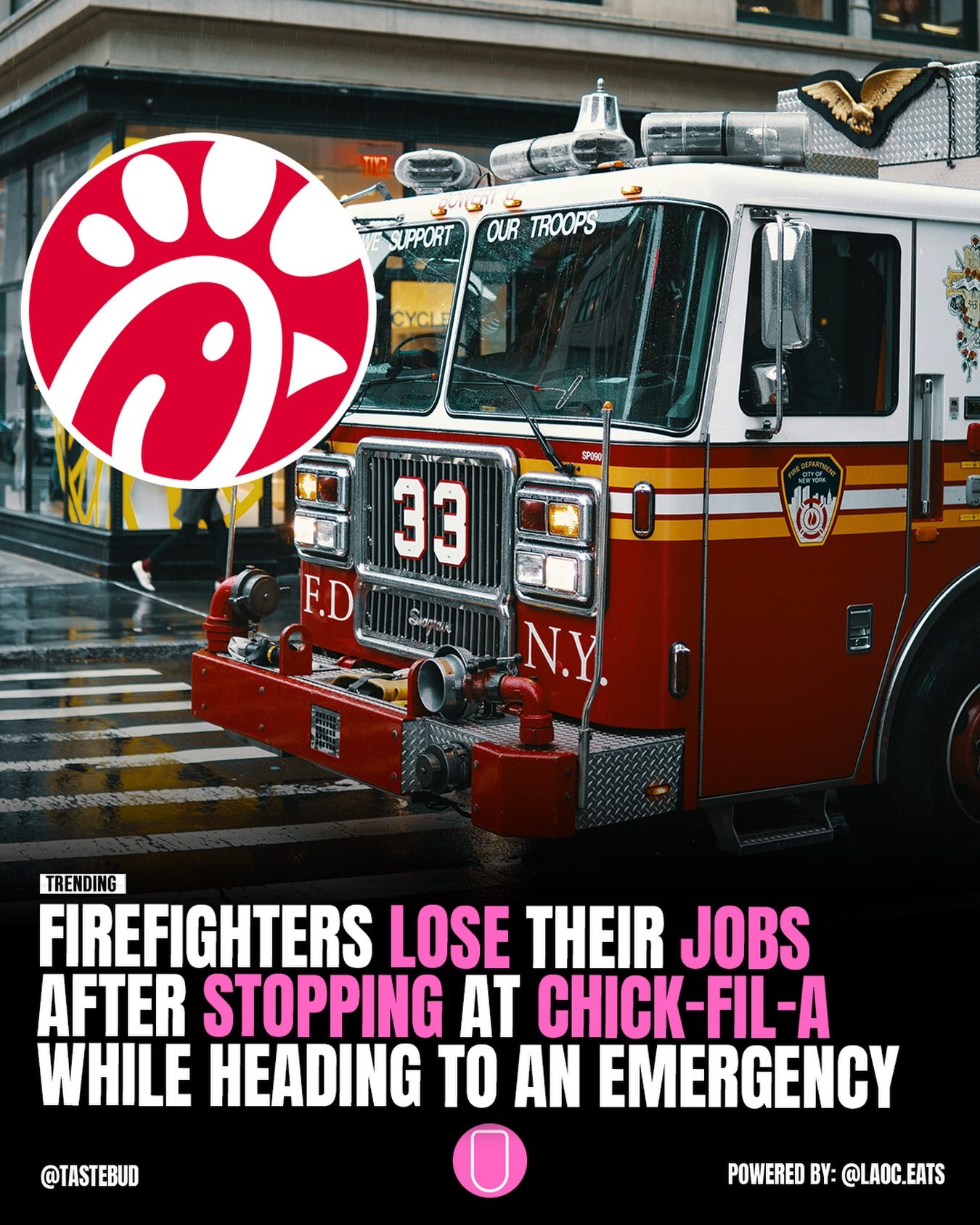 Firefighter Dismissed for Chick-fil-A Stop During Emergency