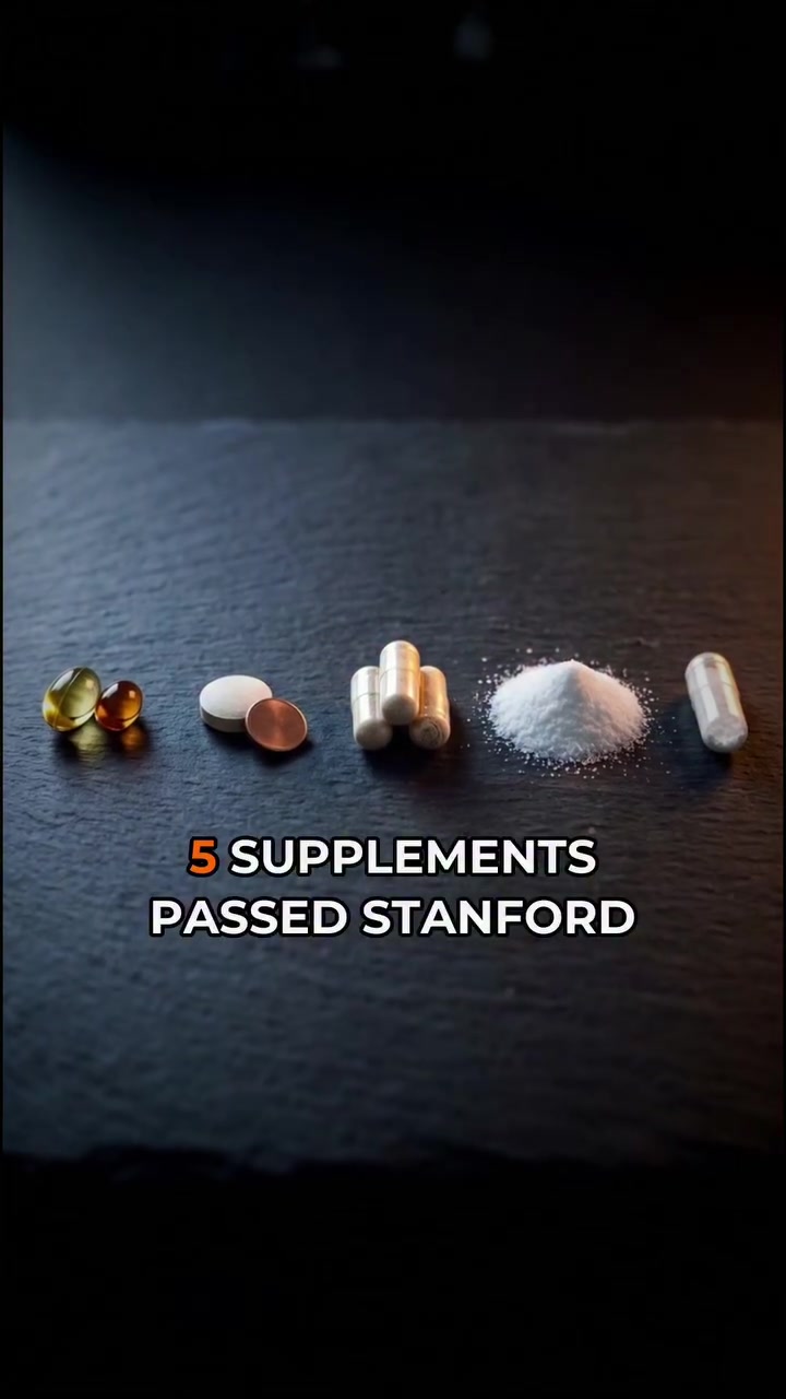 Stanford's Top Five Effective Supplements