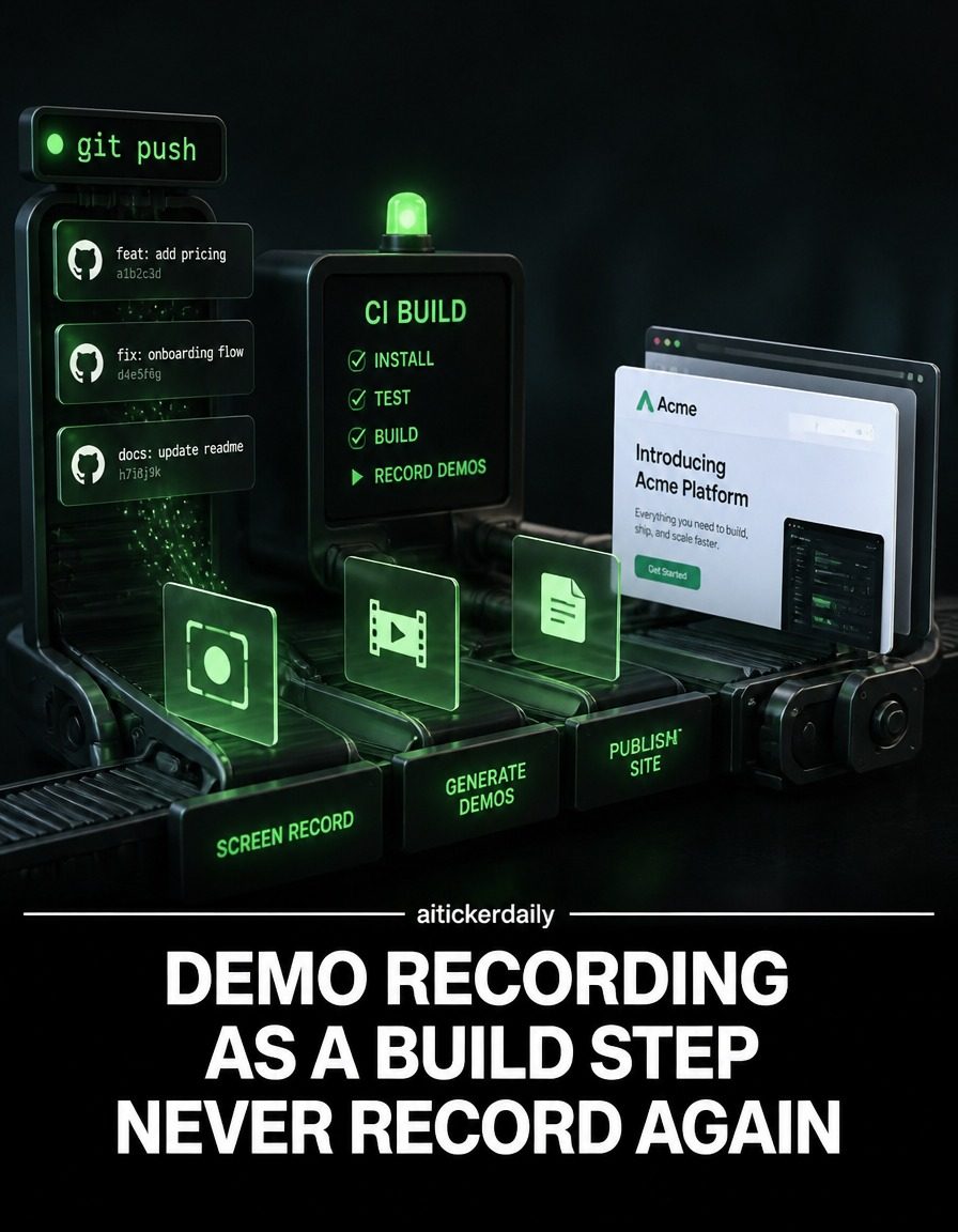 Automate Demos: Integrate Recording into Build Process