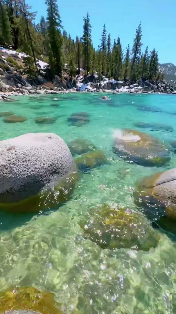 Lake Tahoe's Clearest Waters in 40 Years