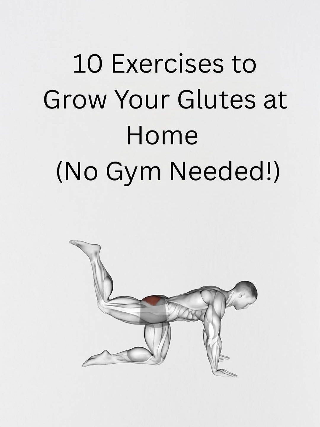 10 Effective Glute Exercises to Do at Home
