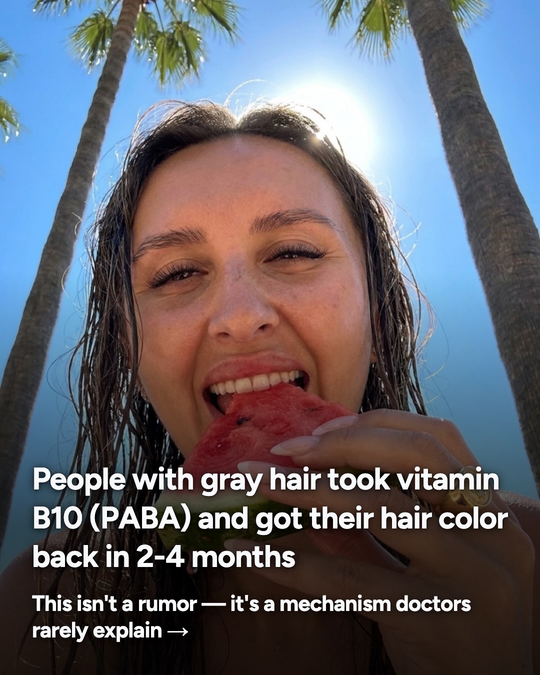 Vitamin B10 Benefits for Gray Hair Reversal