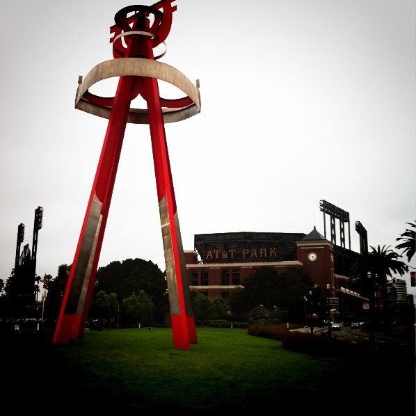 AT&T Park's Red Sculpture: A Distinctive Landmark