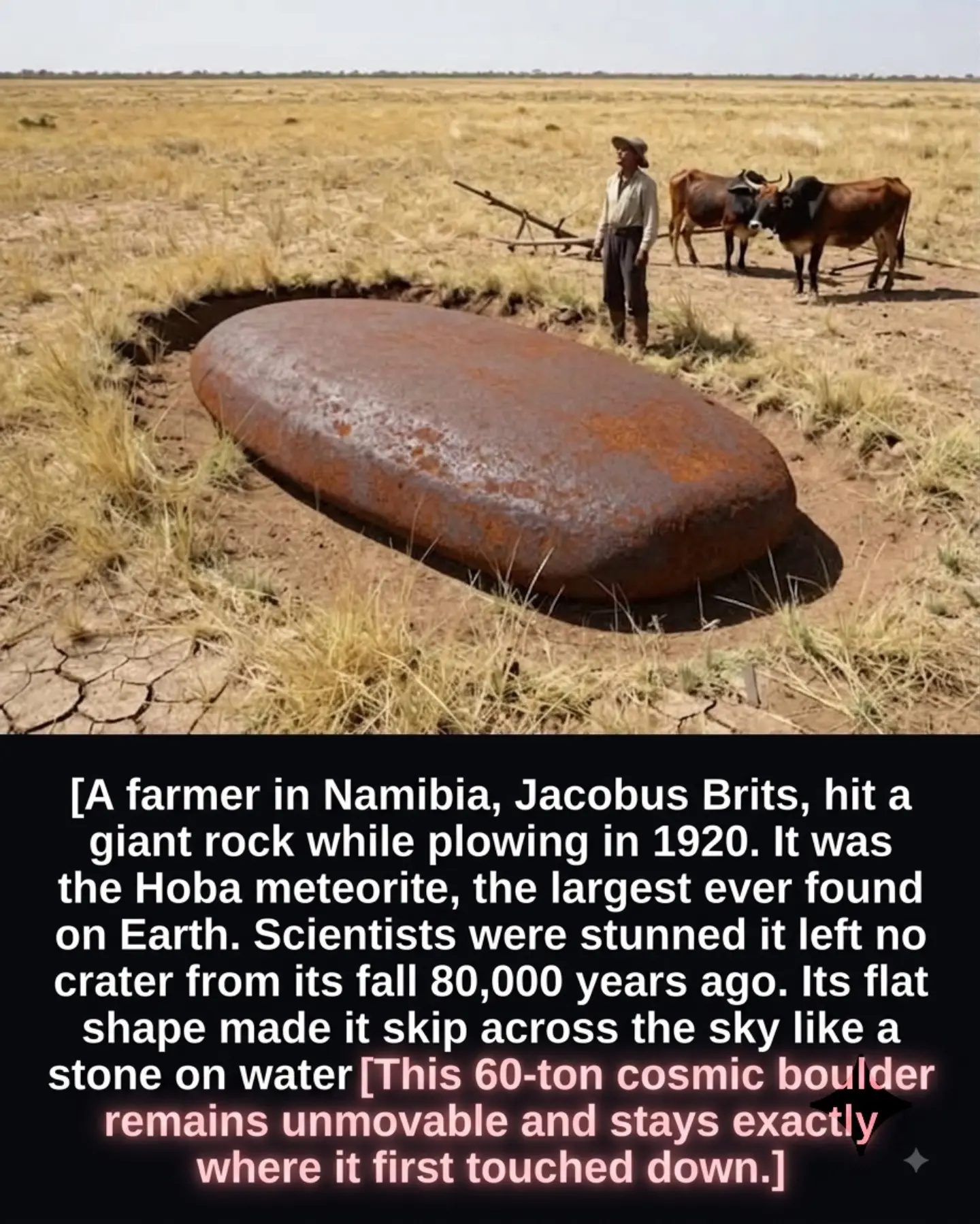 The Hoba Meteorite: A 60-Ton Sky Relic in Namibia