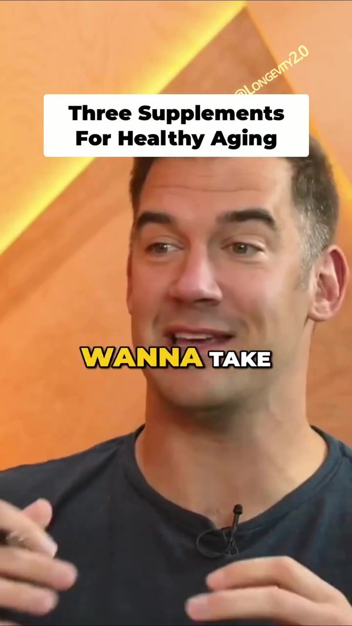 Dr. Sinclair's Top 3 Supplements for Longevity & Healthy Aging