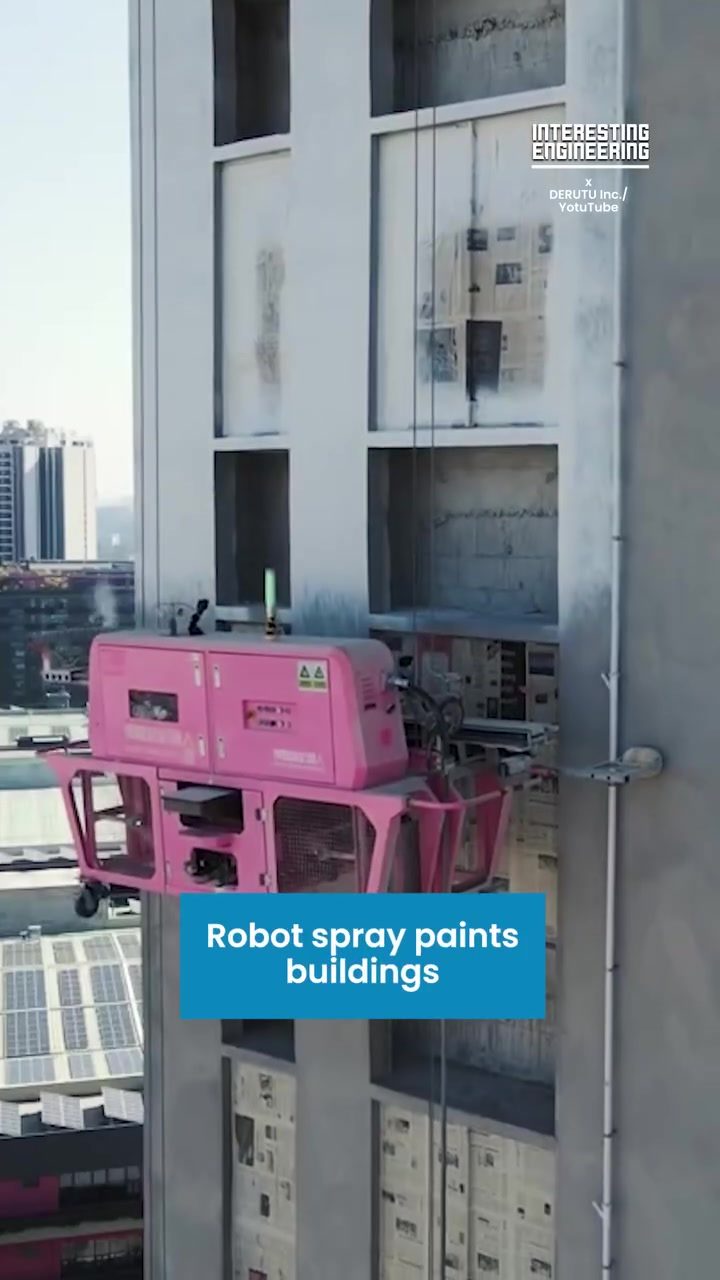 Building Maintenance Revolution: Derutu Drone Spray Paints Skyscrapers