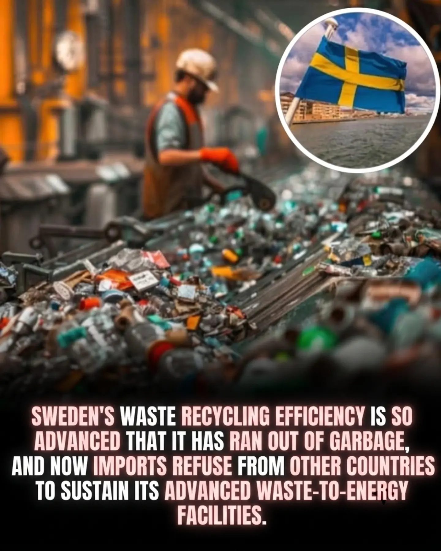 Sweden's Innovative Solution to Running Out of Garbage.