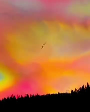 Iridescent Clouds: Norway's Stunning Pastel Skies