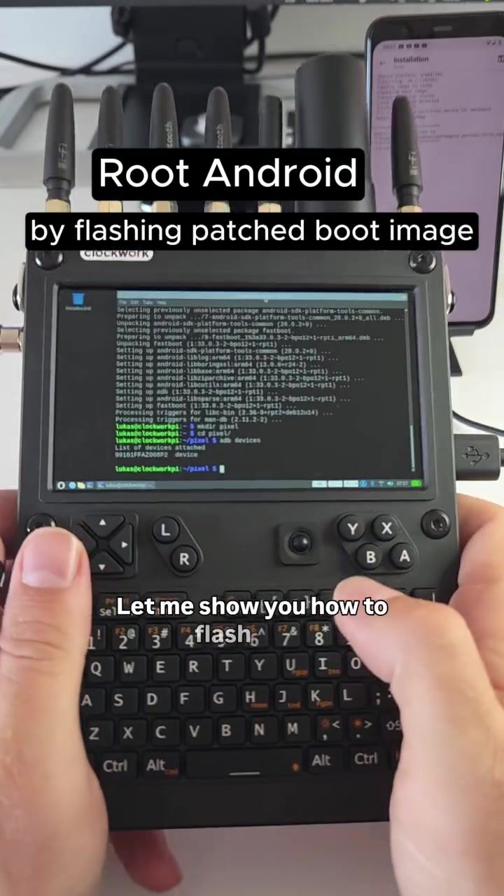 Root Your Android On the Go with Clockwork & uConsole
