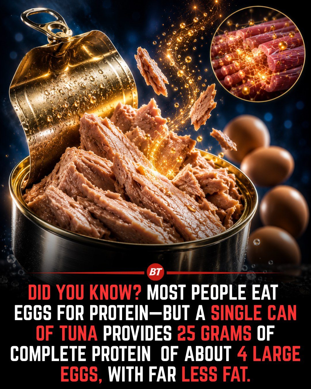 Tuna vs. Eggs: Which Packs More Protein?