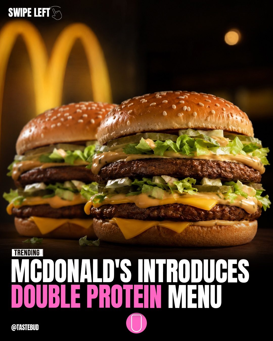 McDonald's Singapore: Double the Protein, Double the Flavor