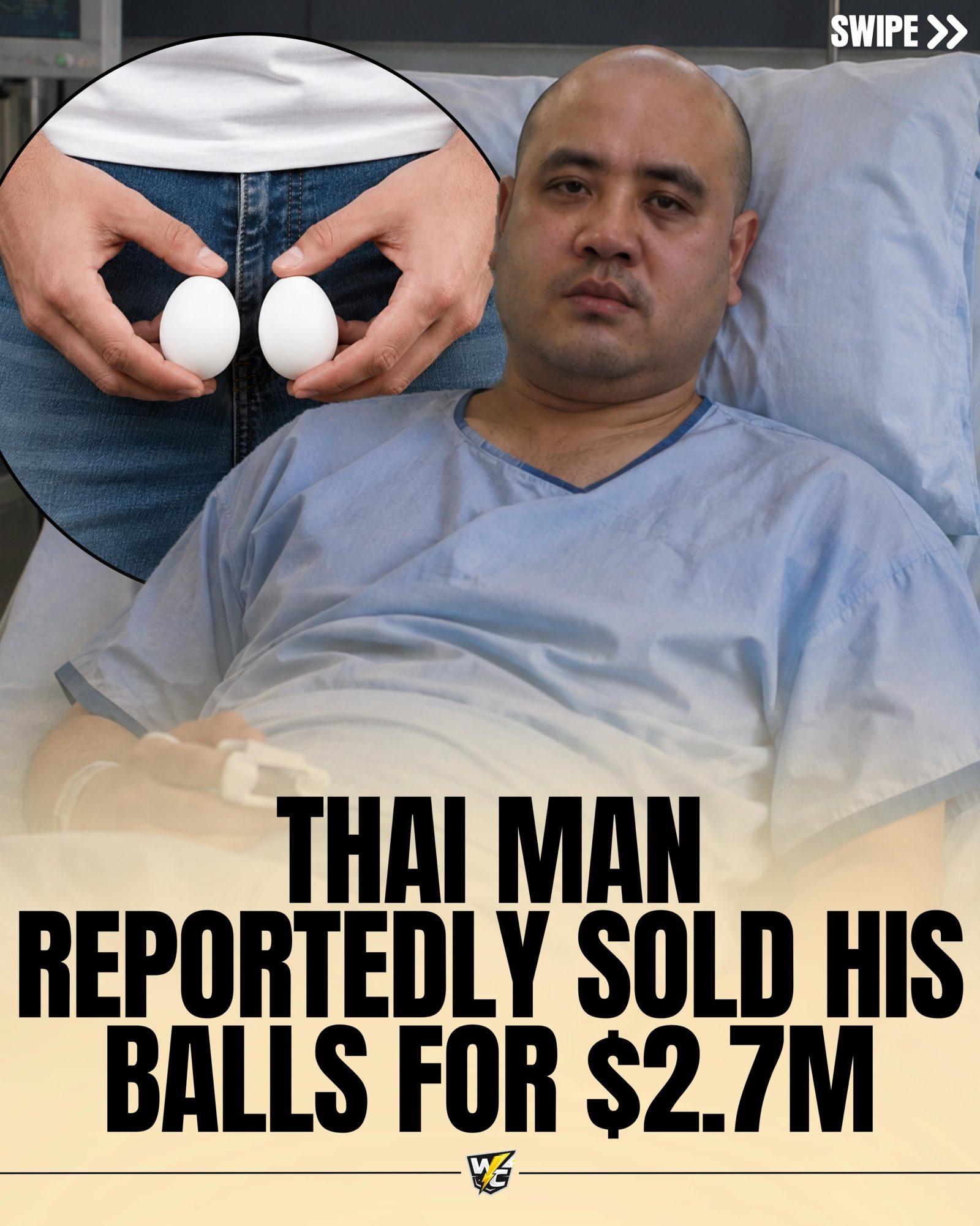 Thai Man Allegedly Sells Testicles for $2.7 Million