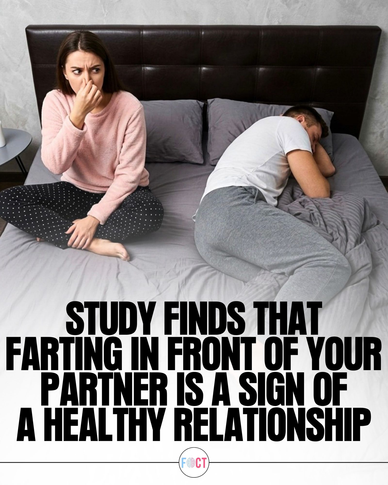 Farting in Front of Partner: A Sign of a Strong Relationship