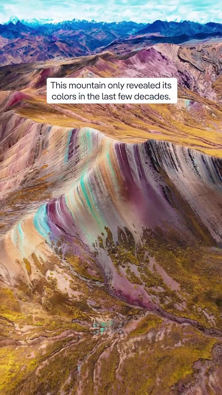 Unveiling Rainbow Mountain: Peru's Geological Marvel Revealed