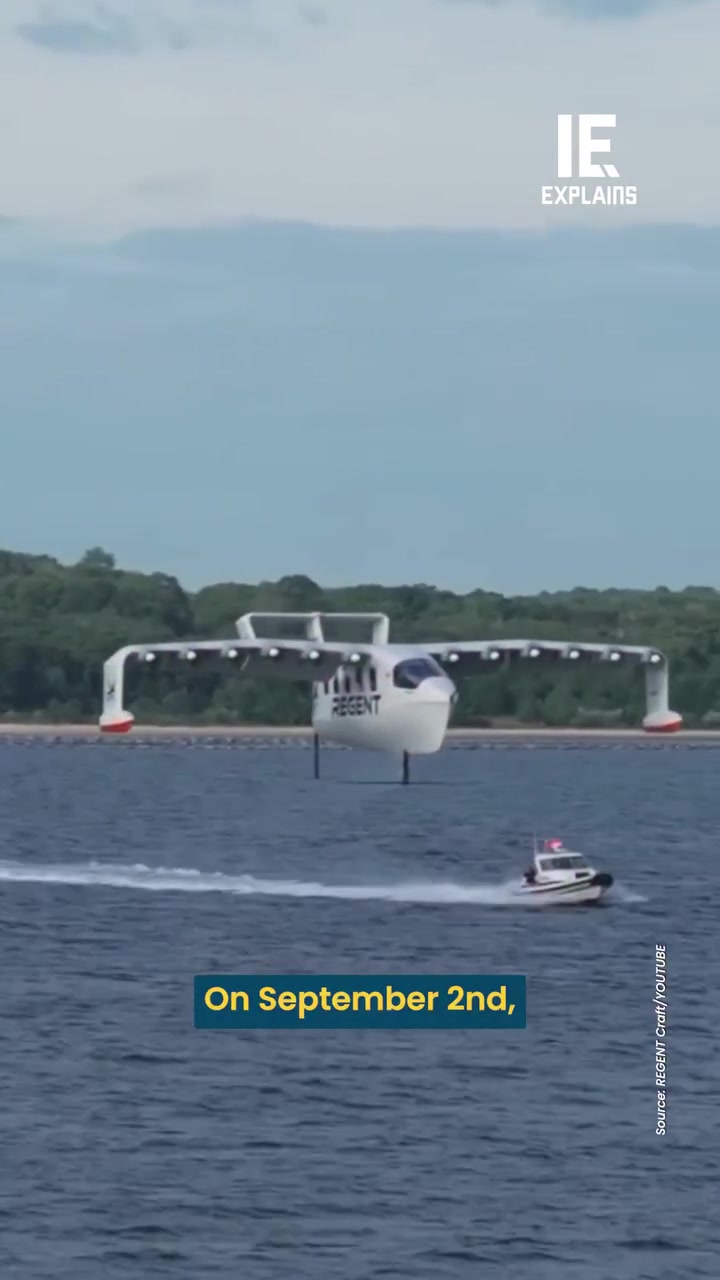 Regent's Electric Boat/Aircraft: First Flight