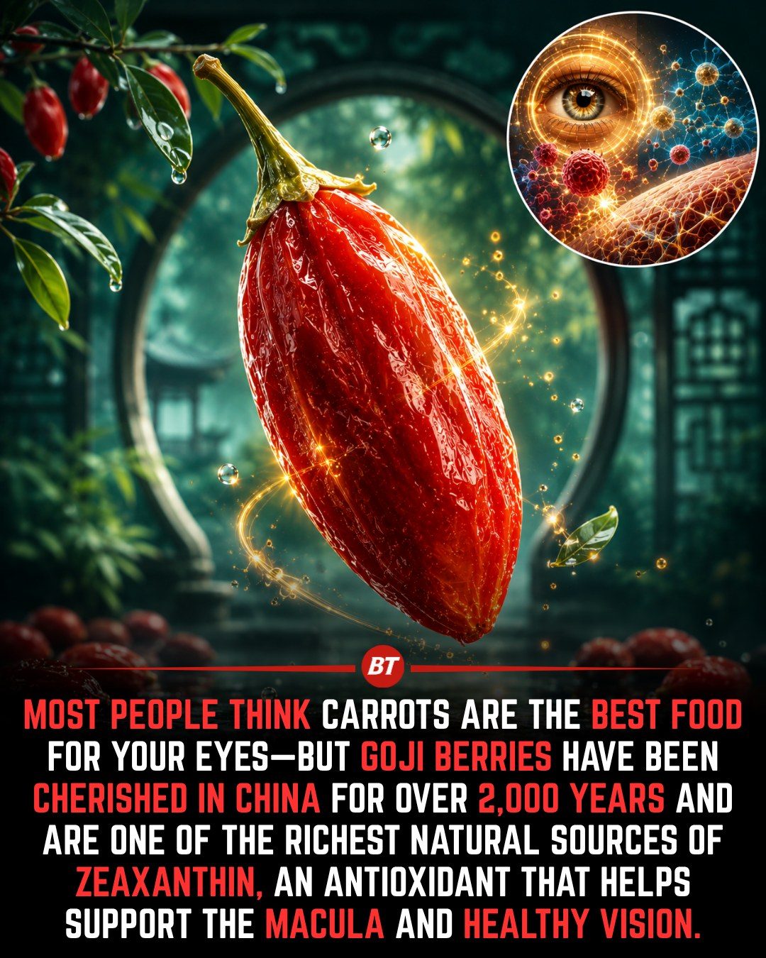 Goji Berries: Ancient Eye Health Secret Revealed