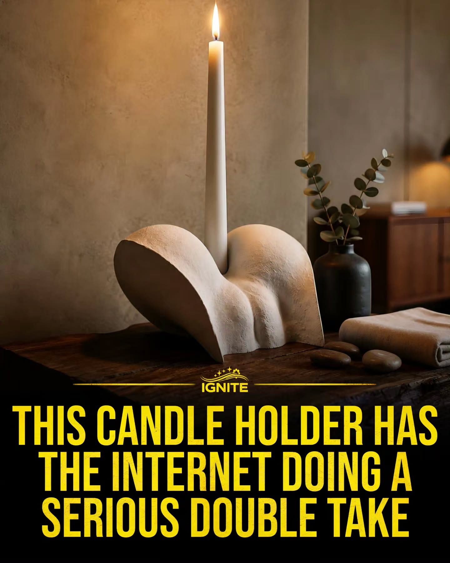 IGNITE Candle Holder: The Viral Illusion Dividing the Internet